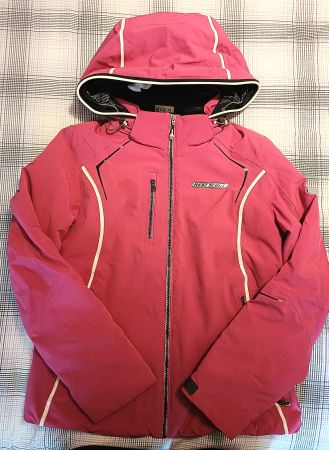 Warm Pink Ski jacket woman