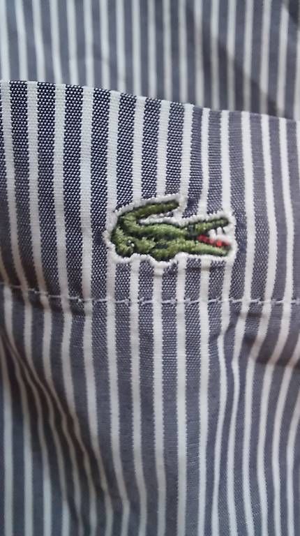 Lacoste Camicie: Lacoste Hemd Gr. 41 L – Usato da Oberwil BL venduto da Taeh 1