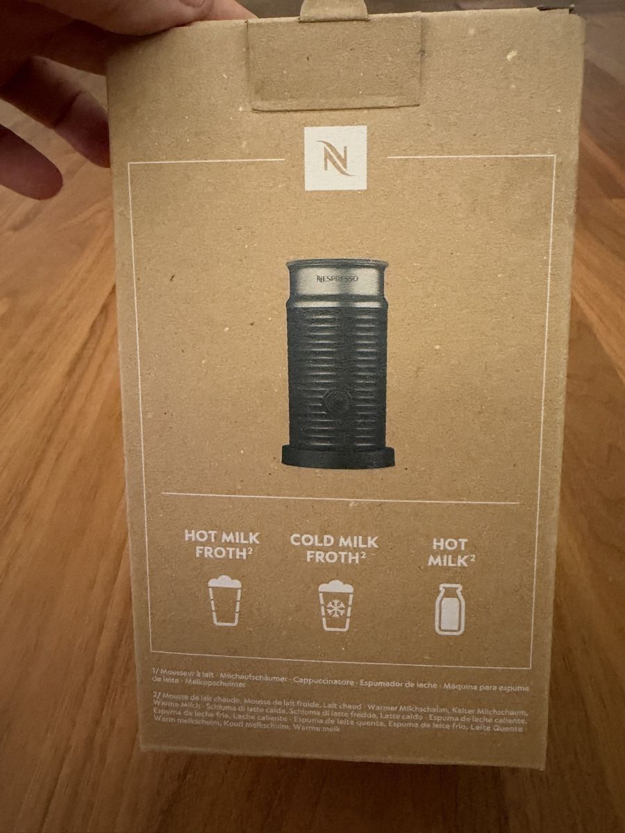 Nespresso Kaffeemaschinen & Espressomaschinen: Nespresso Aeroccino 3  – Neu und originalverpackt aus Würenlos von SanMan_Garage 1