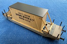 Sehr schöne Epoche 2 Güterwagen SBB von Brawa