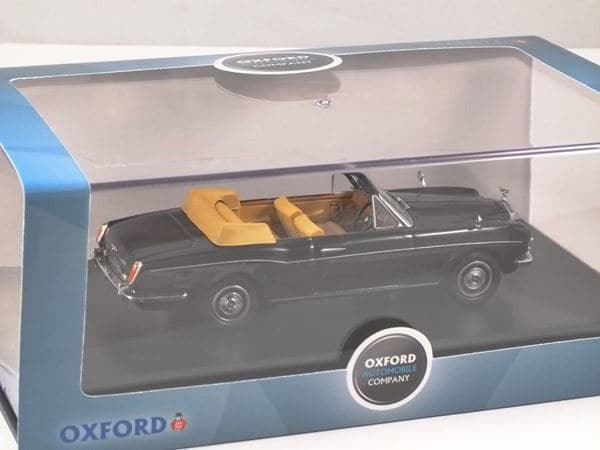 Rolls Royce Modellini d'auto: Rolls Royce Corniche Convertible I 1971-1987 RHD dunkelblau – Nuovo e nell'imballaggio originale da Gerlafingen venduto da espero88 6