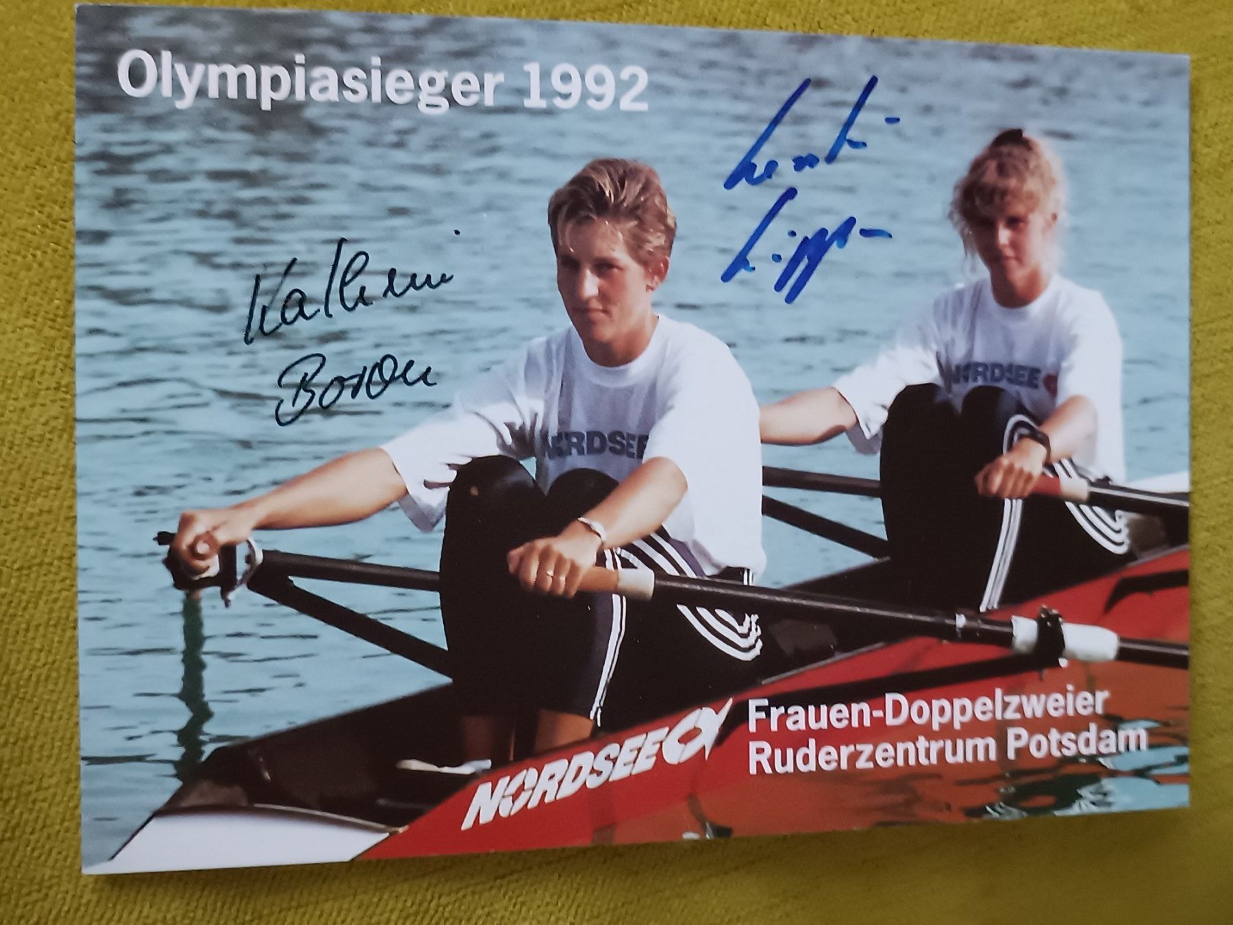 Autografi: Olympia 1992 - Olympia Gold - handsigniert – Usato da Menziken venduto da Artographs