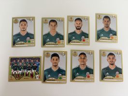 Fussball Panini Stickers WM 2018