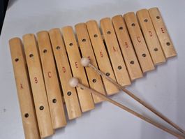 Xylophon, Holz