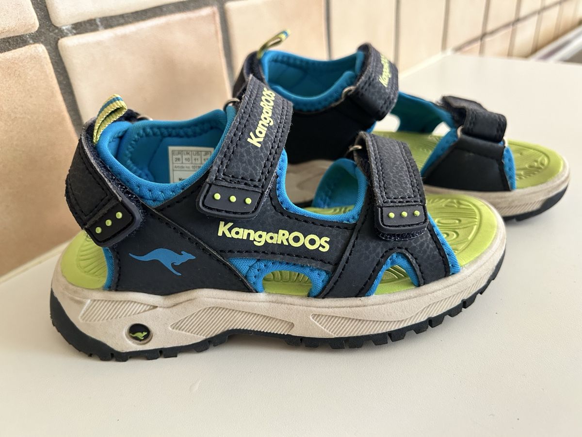 Schuhe für Jungen: Sandales Kangaroos / taille 28 – Gebraucht aus Meyrin von Bronx86