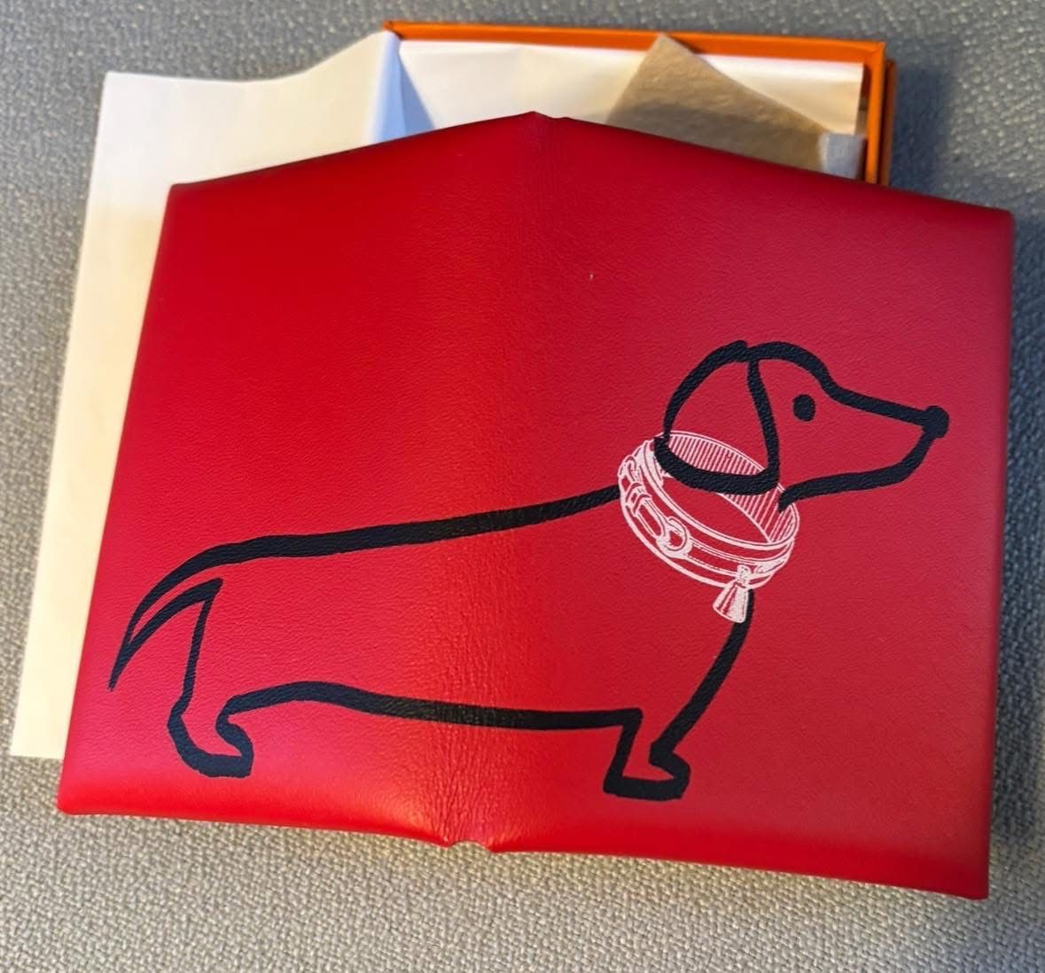 Hermès Portafogli: Hermes calvi duo dog neu – Nuovo e nell'imballaggio originale da Kilchberg ZH venduto da cruella 1