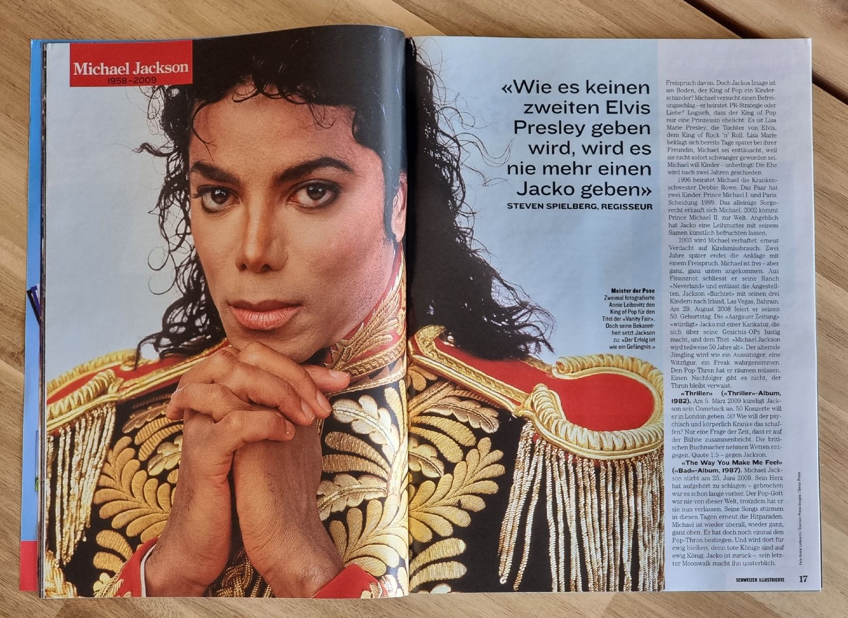 Riviste & Magazine: Michael Jackson  SI Heft Juni 2009 – Nuovo (secondo la descrizione) da Winterthur venduto da Schoenesausholz 2