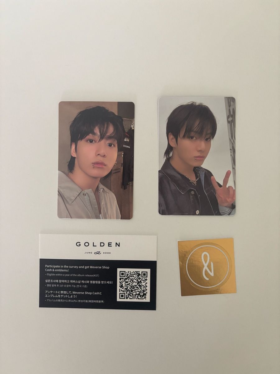 Album: K-Pop Album Golden, Jungkook  – Nuovo (secondo la descrizione) da Bützberg venduto da Calculon 3