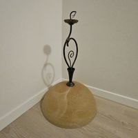 Antike Hängelampe mit Glaskuppel - Vintage Design!