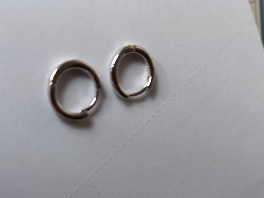 Orecchini pendenti & Orecchini a lobo: 2 Creolen Ohrhänger 925  Silber  0.6g – Nuovo e nell'imballaggio originale da Winistorf venduto da acreativ4 1