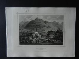 Sachseln Stahlstich
