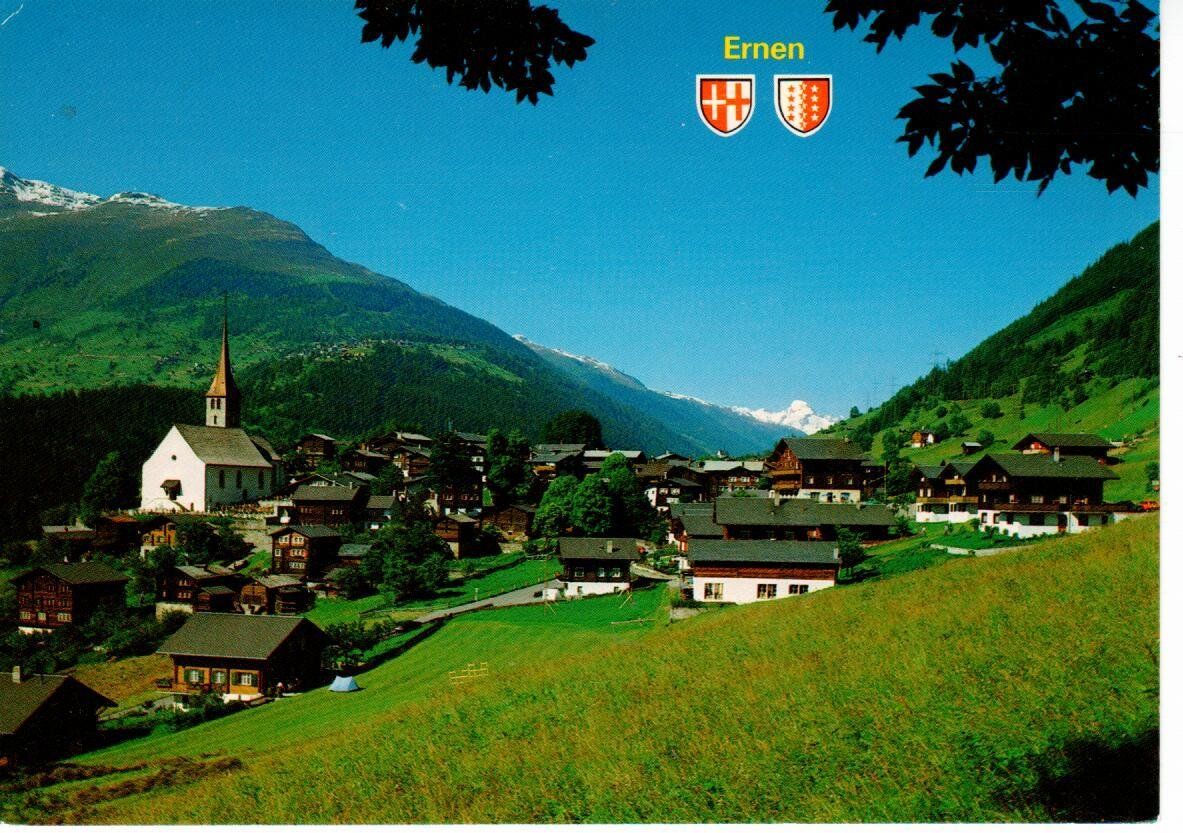 Ansichtskarten: Ernen Wallis – Gebraucht aus Wolhusen von Curver9