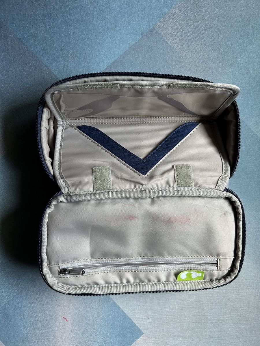 Satch Schüler-Etuis: Satch Schlamperbox blau-grün – Gebraucht aus Wiler (Lötschen) von Nad4 2