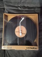 Horloge en forme de tourne disque 30cm