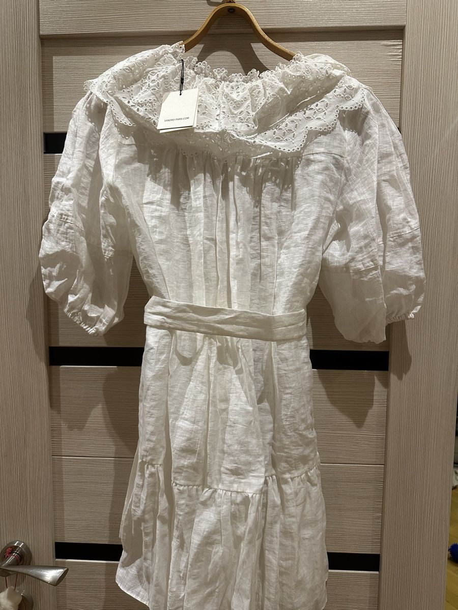 Sandro Kleider: New Sandro Linen dress – Neu und originalverpackt aus Mies von larmela 5