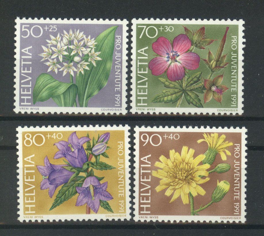 Tutti i francobolli: 1991, Pro Juventute, postfrisch ** – Usato da Willisau venduto da Vollstempel