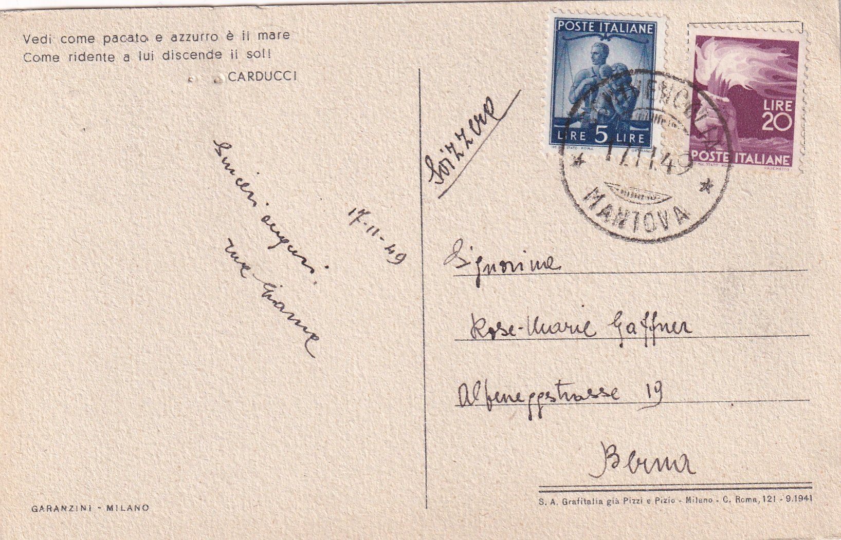 Cartoline postali: Abendstimmung am See /mp – Usato da Hombrechtikon venduto da Rudolf07 1