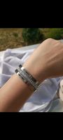 Lot Bracelet femme en acier  argenté Neuf 