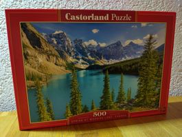 500er Puzzle, Castorland, Lake Moraine, Kanada