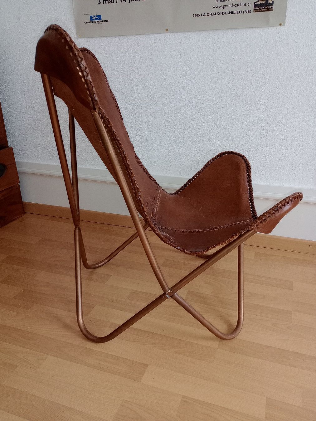 Sessel: fauteuil cuir type papillon – Gebraucht aus Moudon von Tts_Moudon 2