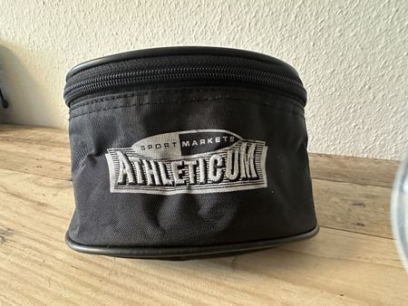 Retro 90s Athleticum Bauchtasche schwarz