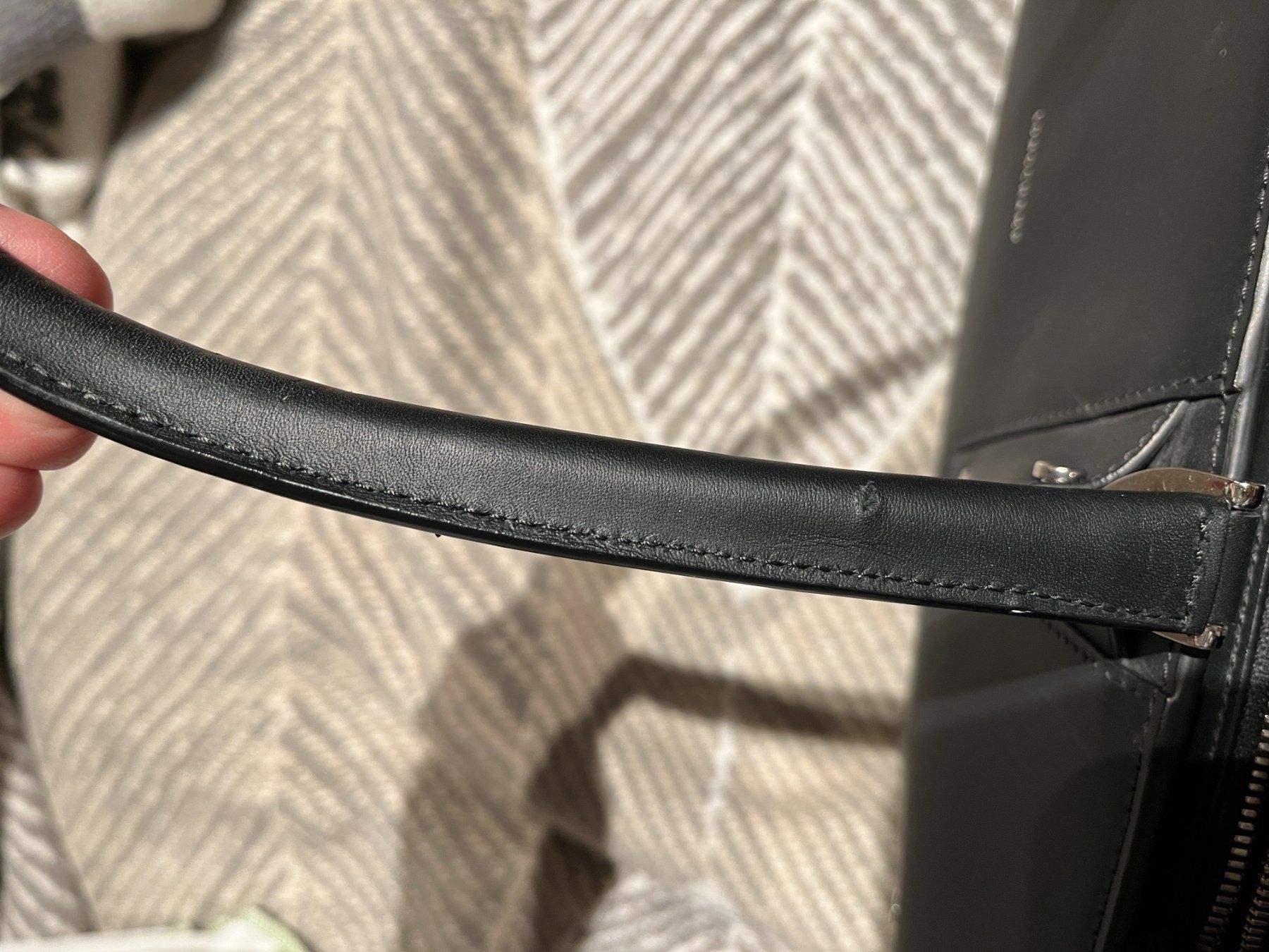 Longchamp Borse da donna: Sac à main en Cuir Longchamp Paris Premier – Usato da Vevey venduto da zecollector 7