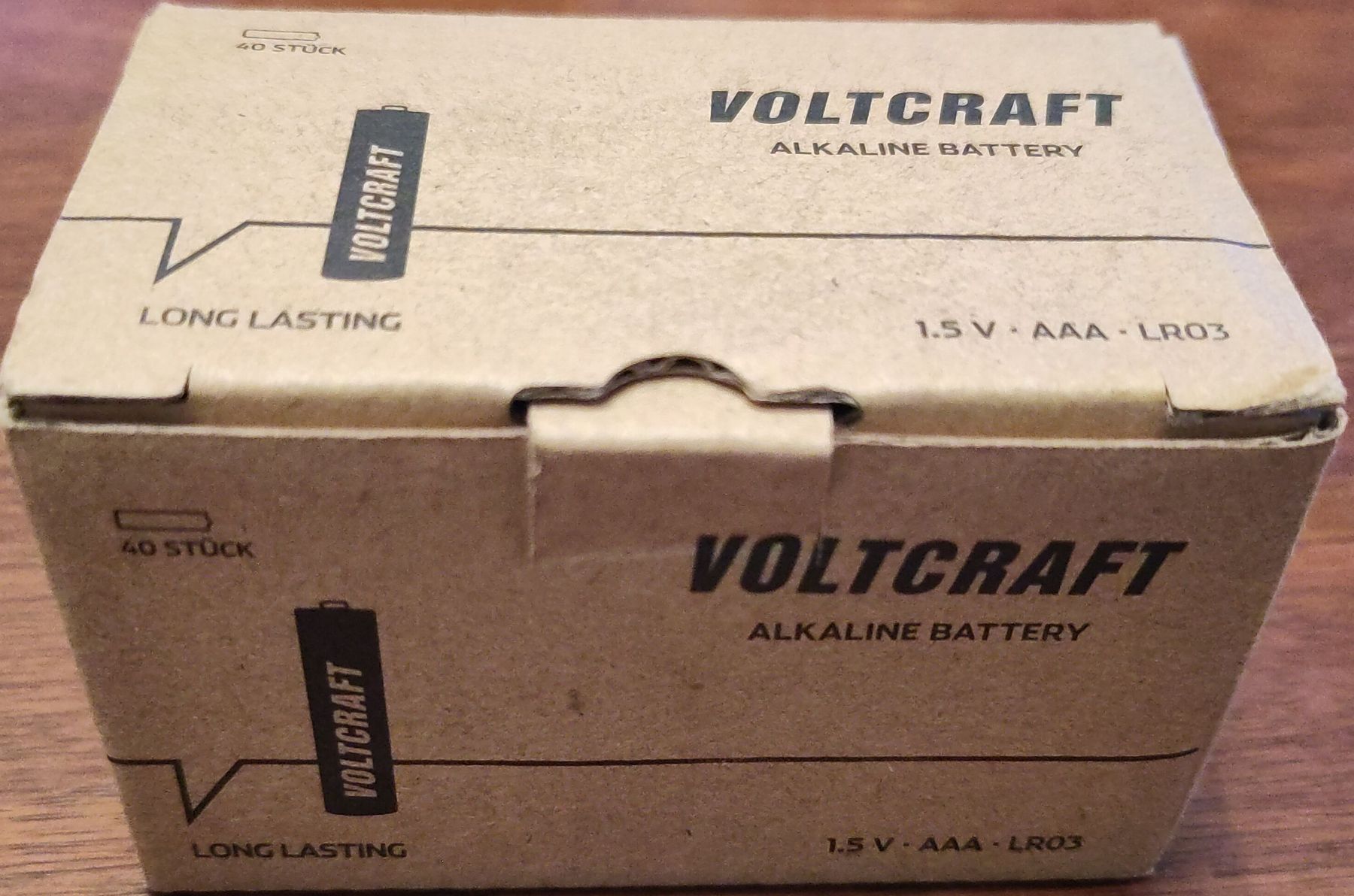 Voltcraft Caricatori & Batterie: VOLTCRAFT AAA Batterien 40 Stk. Long Lasting, Neu – Nuovo e nell'imballaggio originale da Bern venduto da daensun