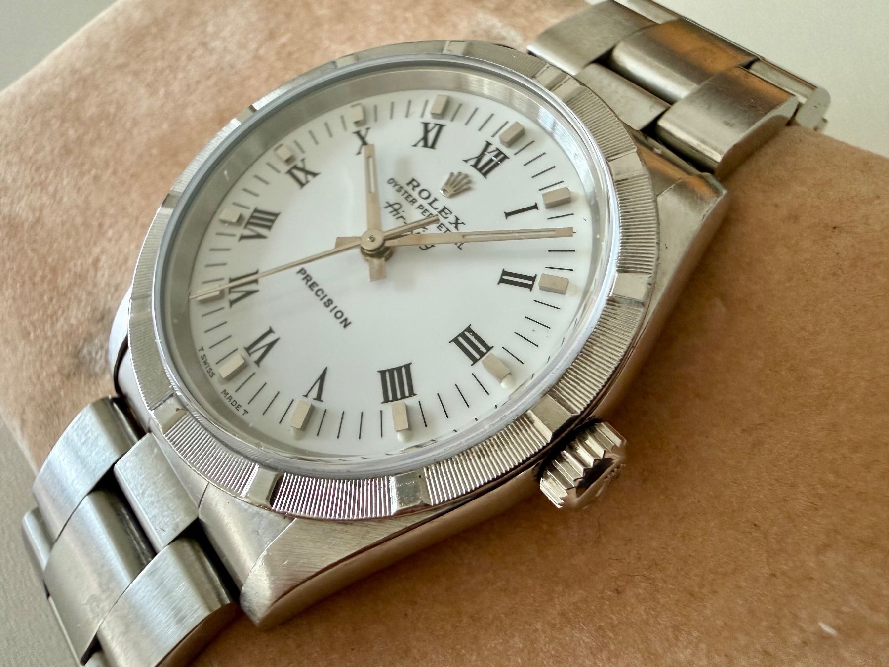 Rolex Orologi: ROLEX Air-King , Ref.14010, Automatic, 34mm, almost full set – Usato da Le Mont-sur-Lausanne venduto da LycaGallery