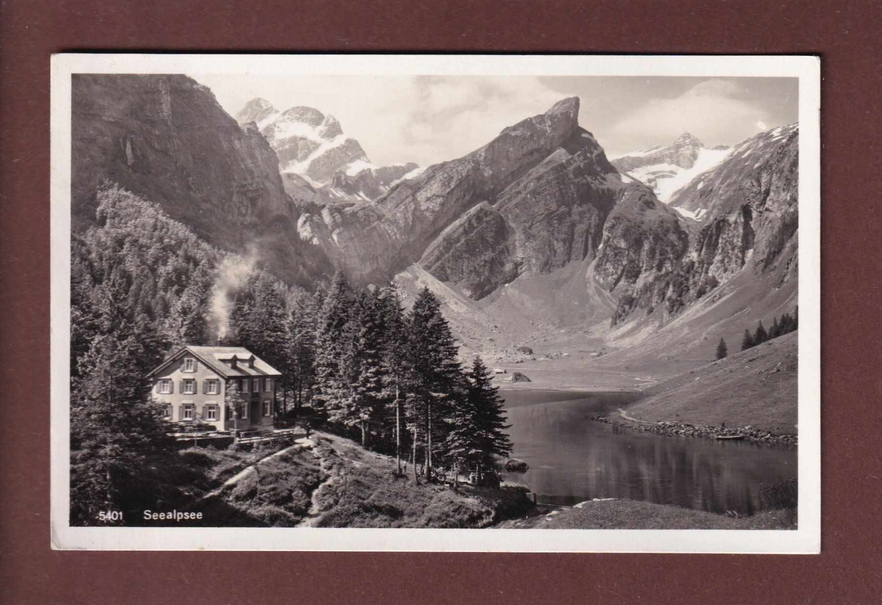 Cartoline postali: SEEALPSEE - 1937 – Usato da Pully venduto da nicecards