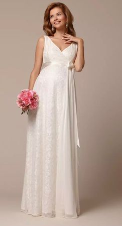 Umstandsbrautkleid gr. 38