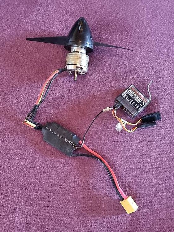 Spectrum AR8000, AR6115e, AR400 mit Motor und Regler (Gebraucht) in ...