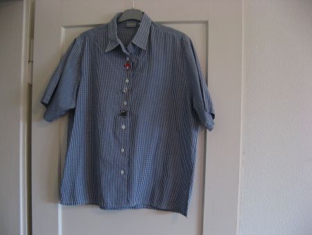 karierte Bluse Greenvillage Gr. 46