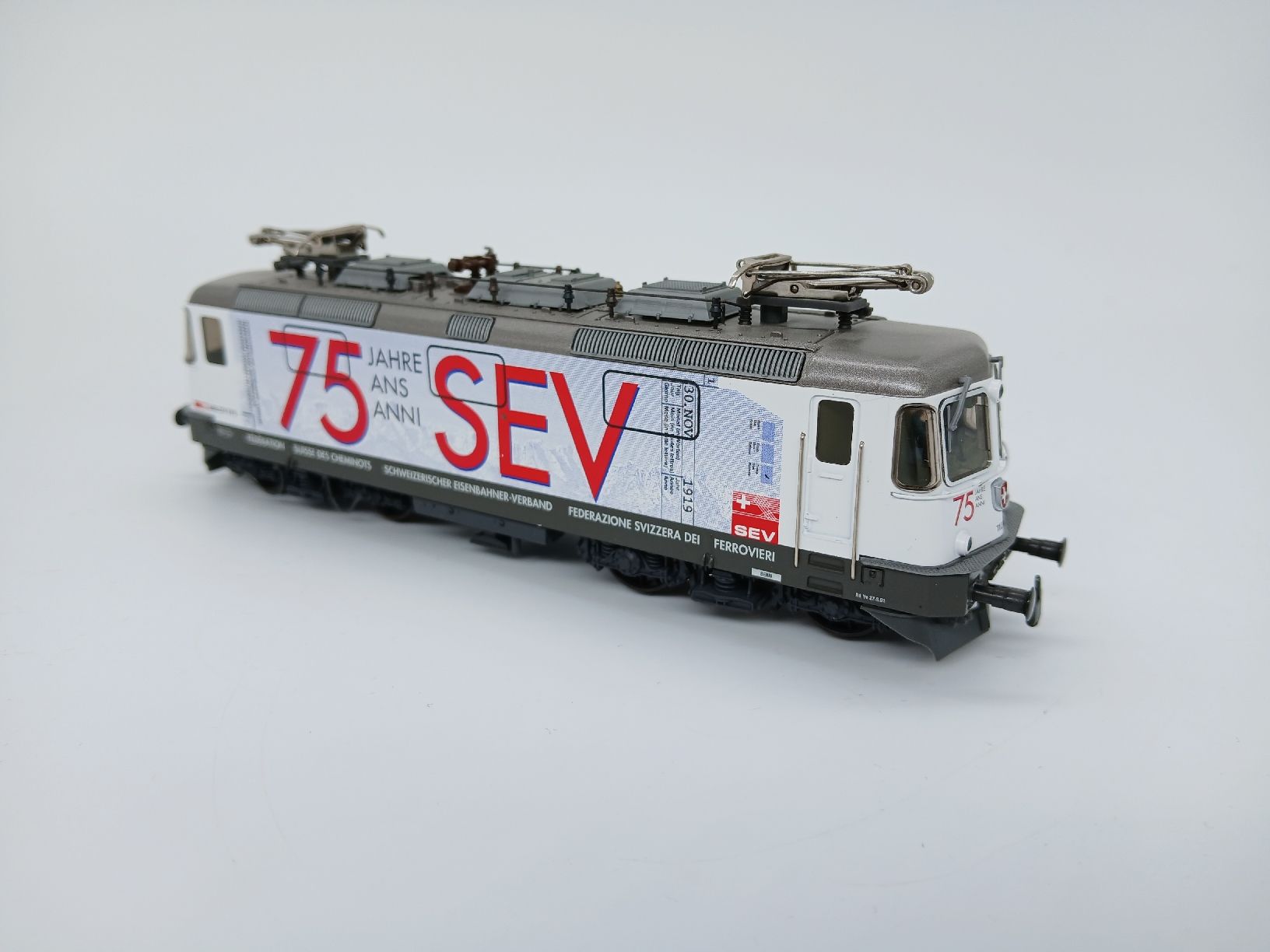 Hag Modellini di ferrovie: HAG 089 Re 4/4 SBB SEV – Difettoso da Interlaken venduto da F.Loco