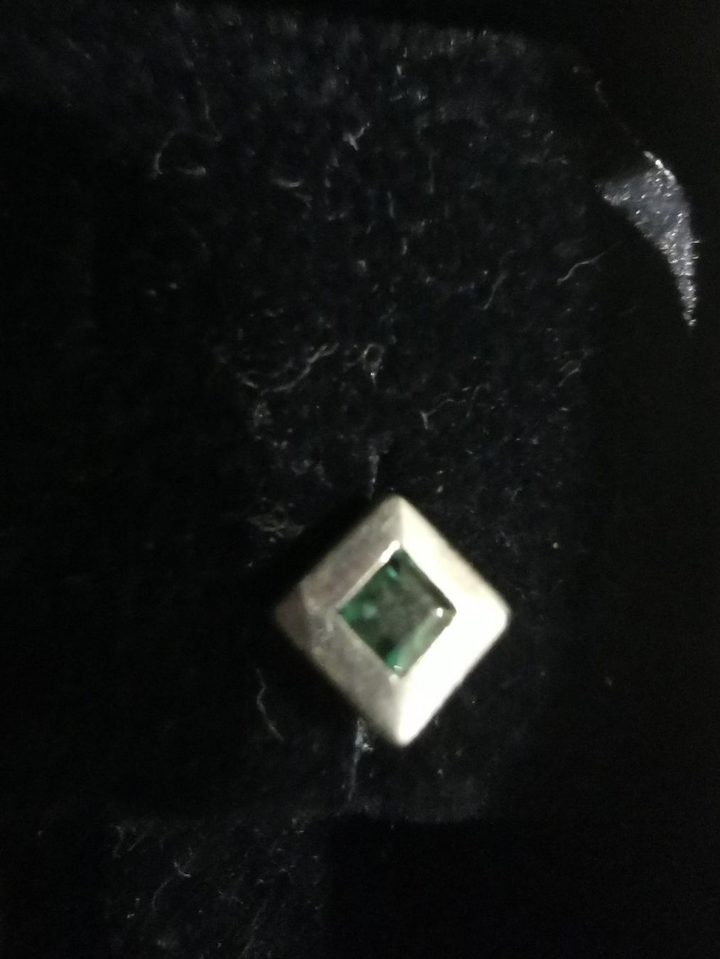 Anelli: SET SILBERRING&OHRRINGE MIT Smaragd, Gr. 52, HADMADE IN DE – Usato da Erlenbach ZH venduto da alisamilana 4