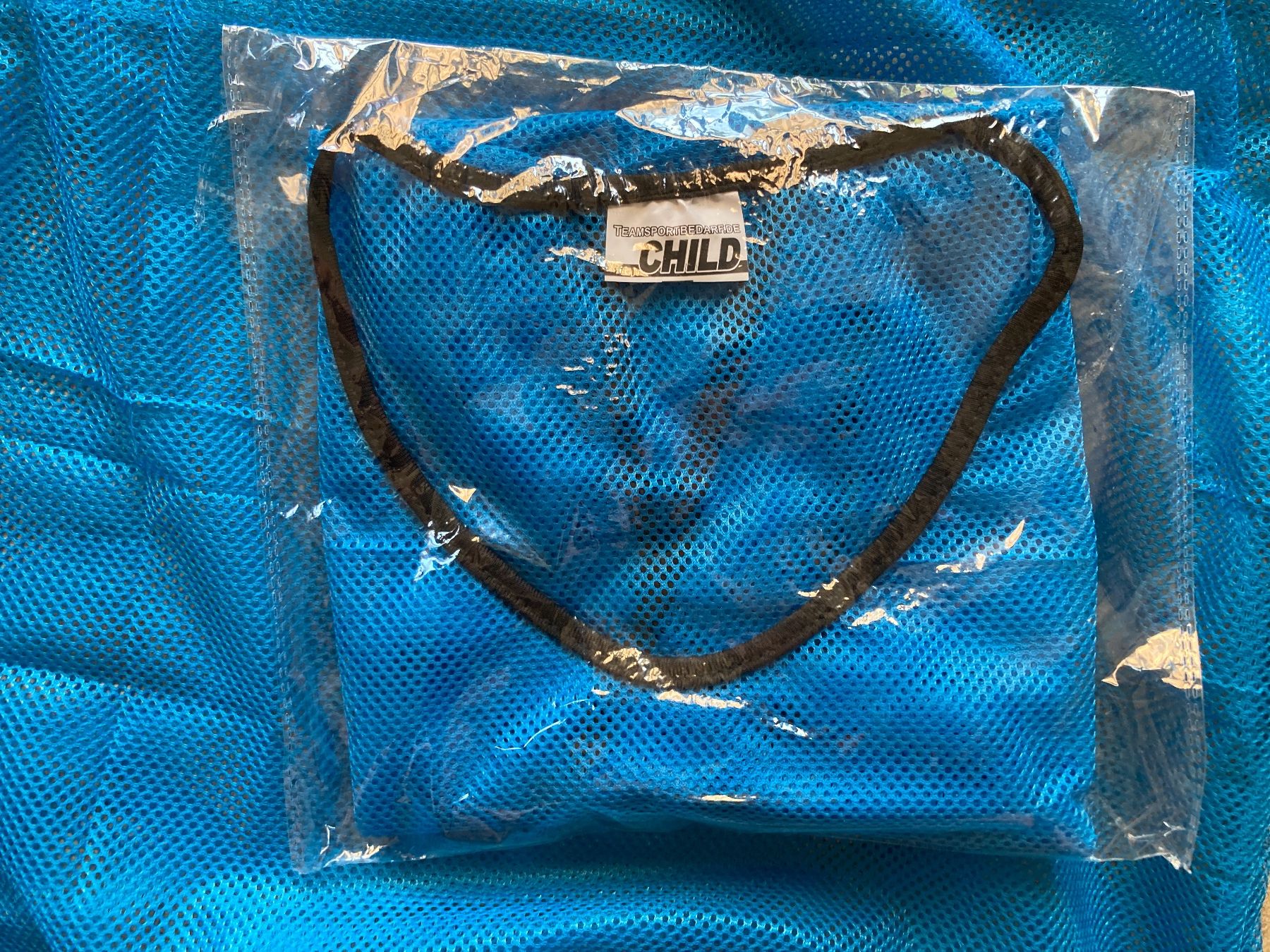 Canottiere & Pantaloni: Trainingsleibchen/Überziehtrikot 2x Kinder, blau – Nuovo e nell'imballaggio originale da Gelterkinden venduto da froggy80 2
