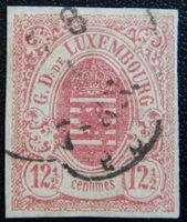 Luxemburg Kat. 7 gest. 1859 Kat. 200 Euro