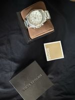 Damenuhr Michael Kors silberfarben mit Steinen besetzt