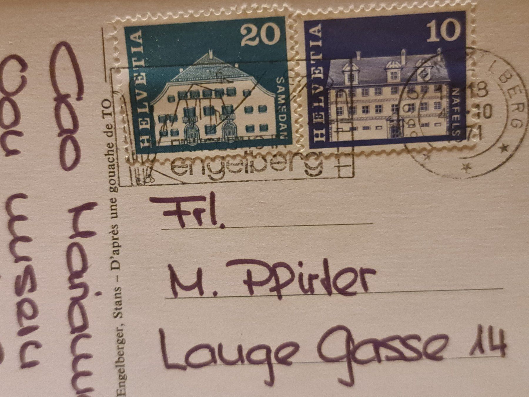 Cartoline postali: Ansichtskarte Camping grosse Wäsche 1971 – Usato da Dintikon venduto da Vexi 1