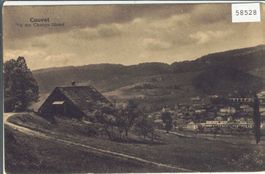 Couvet - Vu des Champs Girard - Carte de Fete