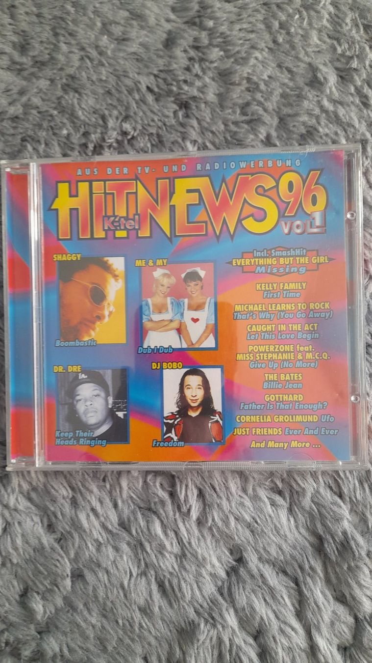 CD: HITNEWS 96  VOL 1    COMPILATION  CD – Usato da Wetzikon ZH venduto da Ramones01