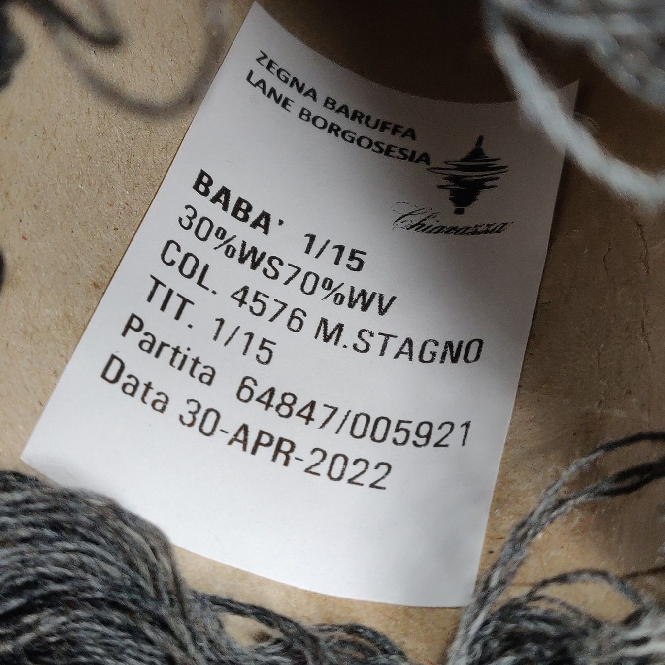 Lana: Zegna Baruffa Kaschmir 30% Merino 70% Baba 490g 3fäd. d.grau – Nuovo (secondo la descrizione) da Lufingen venduto da Rosenquarz7 4