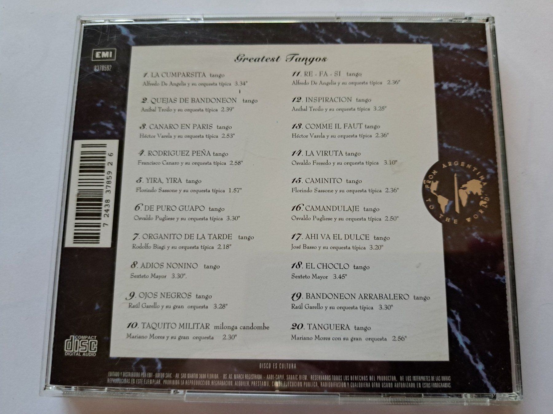 CD: Cd Greatest Tangos – Usato da Pully venduto da bro_n52j 2