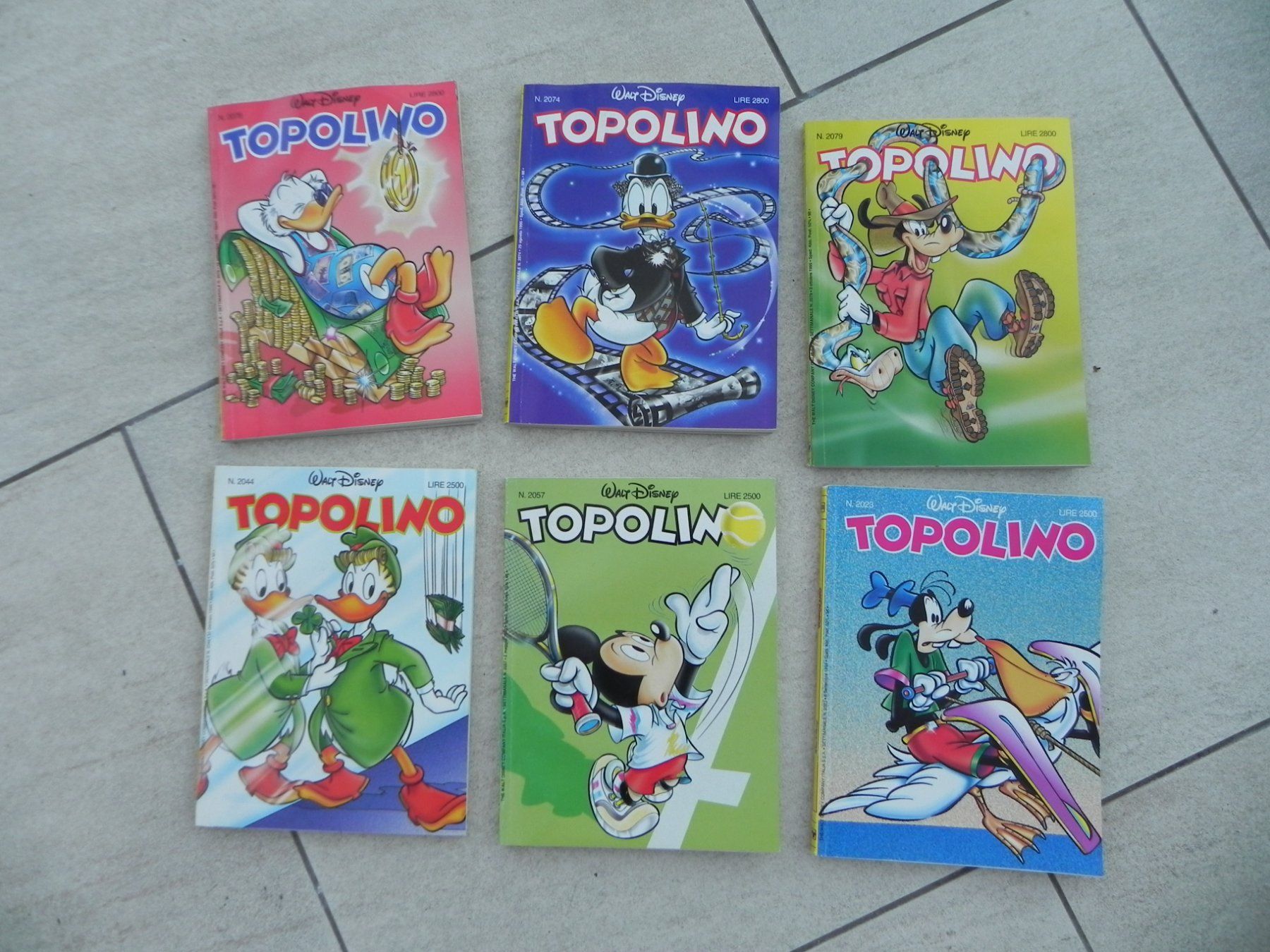 Fumetti: Topolino Comics Sammlung 6 Hefte Disney – Usato da Stallikon venduto da pcerny16