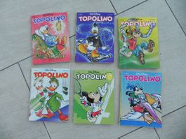 Topolino Comics Sammlung 6 Hefte Disney