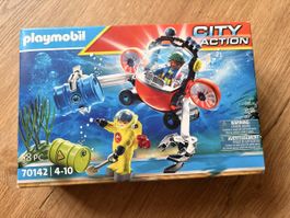 Playmobil City Action Sous-marin, 58 pièces