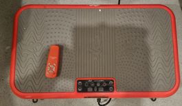 Vibro Shaper Vibrationsplatte mit Fernbedienung guter Zus...