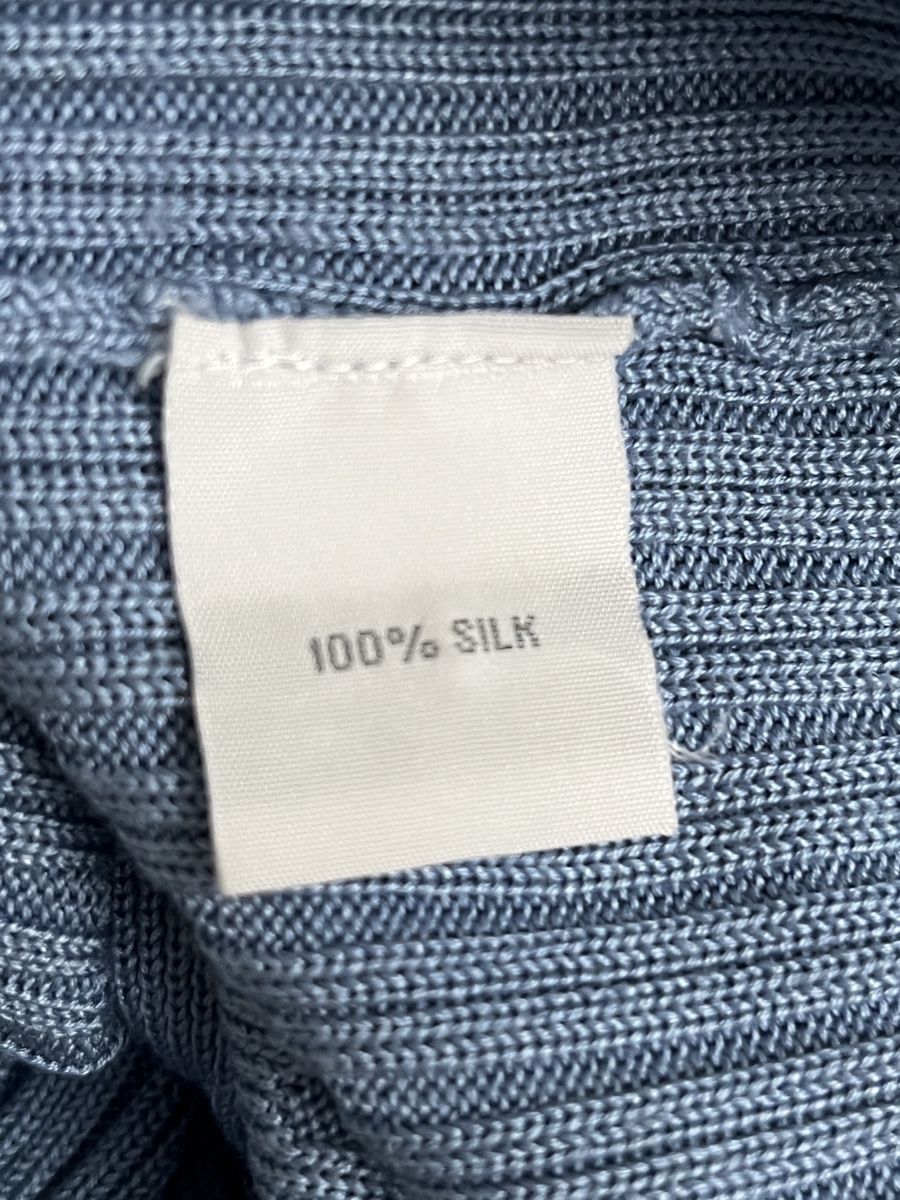 Modissa Giacche: Modissa Strickjacke aus Seide hellblau Grösse S – Usato da Zürich venduto da Kleanthy 3