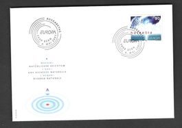 FDC Einzelmarke  2001