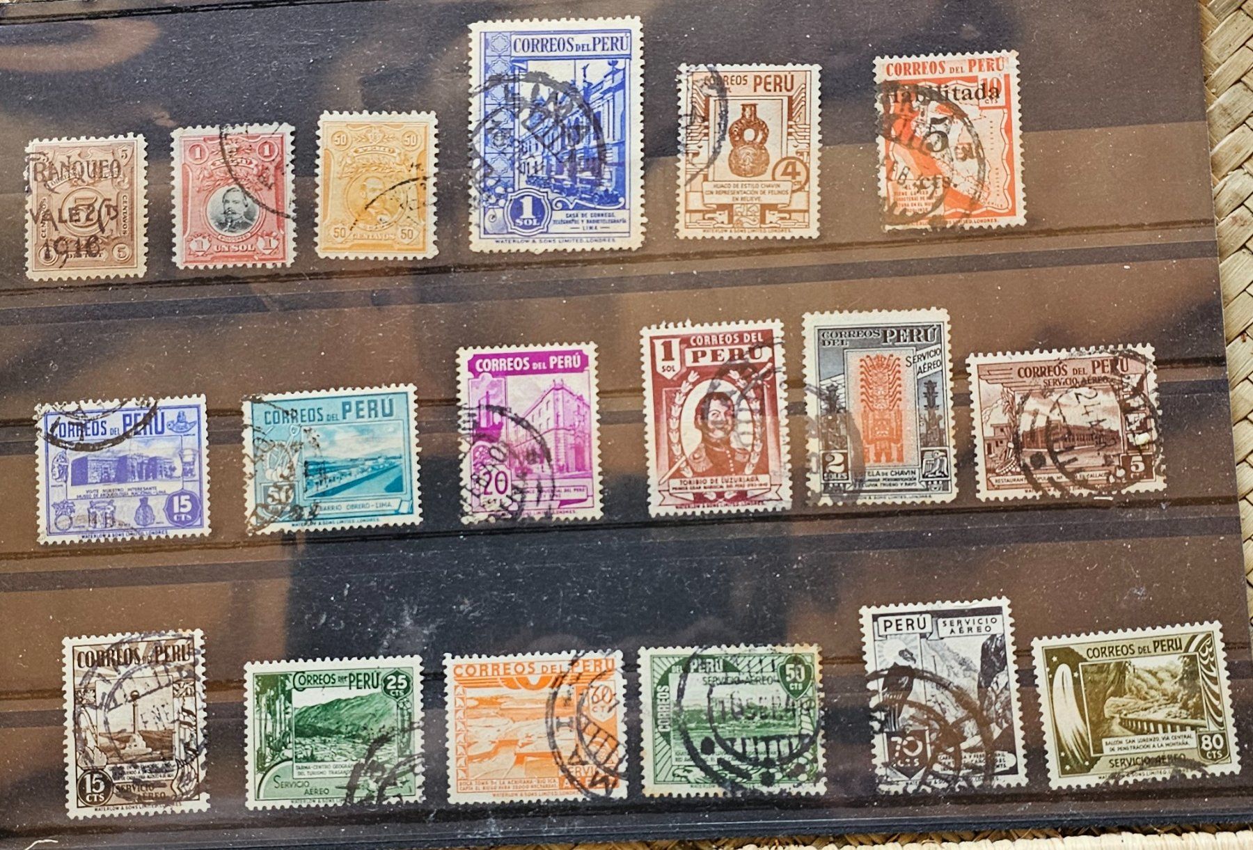 Alle Briefmarken: PERU alte Briefmarken – Gebraucht aus Les Valettes von Nuba1