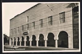 Basel, Kunstmuseum, Hauptfassade mit B